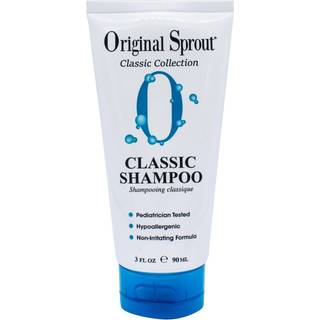 Original Sprout Classic Shampoo for alle hårtyper sulfatfri og vegansk shampoo 3 oz. Flaske