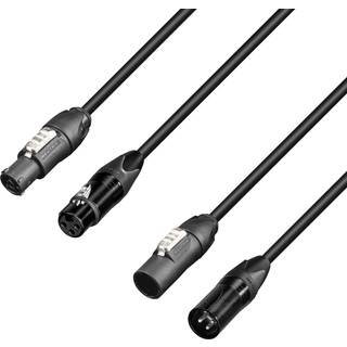 Hybrid Cable - Power & DMX - Neutrik® XLR 3-pole x TRUE1® - 1.5 m