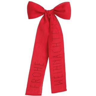 Stickpackung Schleife Frohe Weihnachten