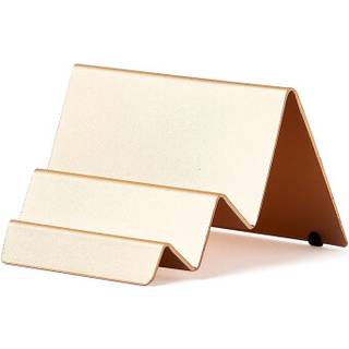Lexon City Card Stand Aluminium (Soft Gold)