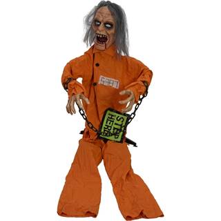 Halloween Dekoration, Animeret Figur Med Lys- og Lydeffekter, Fangen Sirius, 85c