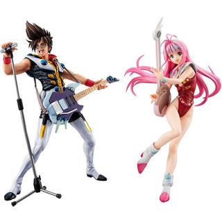 Macross 7 PVC Statue Fire Bomber Live Stage 23 cm