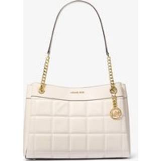 MK Susan Medium Quilted Leather Tote Bag - Natural - Michael Kors - ONE SIZE