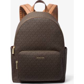 MK Tanner Large Signature Logo Backpack - Brown - Michael Kors - ONE SIZE