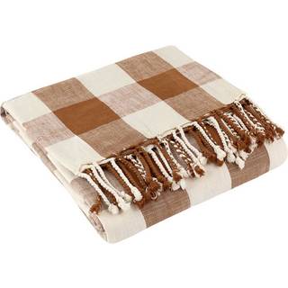 Yard Yard Moss Chesil Gingham Check Throw