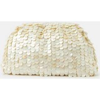 Accessorize Accessorize Clutch med perleskalsudsmykning