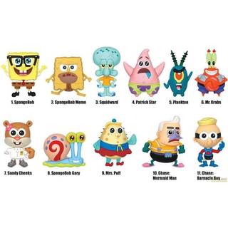 SpongeBob Squarepants 3D PVC Bag Clips Classic Series 3 Display (24)