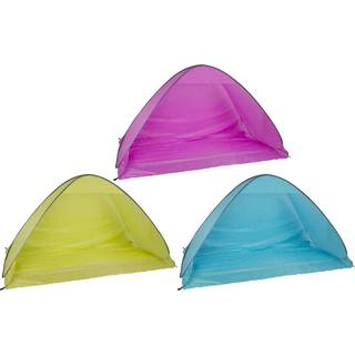 UV-strandtelt med praktisk opbevaringstaske