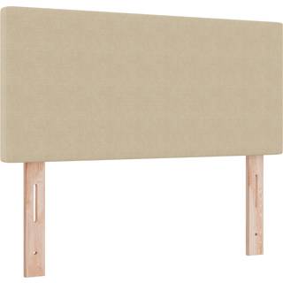 Led Sengegavl Med Led -strimmellys Grå Grøn 80 Cm Stof