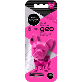 AromaCar Geo 3D Dog Sparkling Cherry