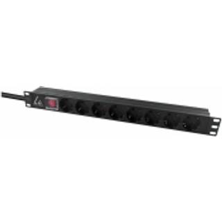 LANVIEW 19" rack mount power strip,