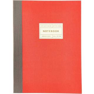 Paper Poetry Notizbuch S - Neonrot