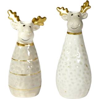 Vase Rensdyr 16 cm høj -Lav