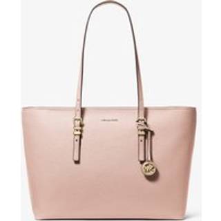 MK Quinn Large Pebbled Leather Tote Bag - Pink - Michael Kors - ONE SIZE