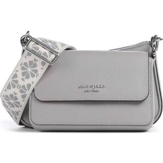 Kate Spade New York Double Up Crossover taske grå