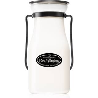 Milkhouse Candle Co. Creamery Plums & Elderberry duftlys Mælkeflaske 227 g - 227 g
