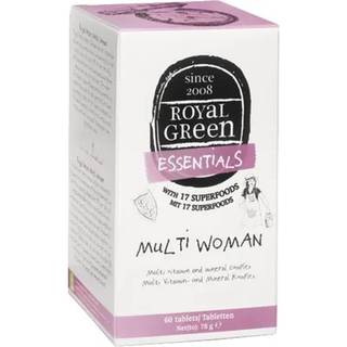 Royal Green Multi Woman