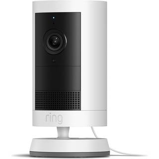 Ring Outdoor Cam Plus Plug-in, White