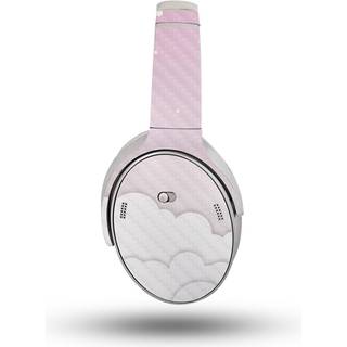 Carbon Fiber Headphone Skin kompatibel med Bose Quietcomfort -hovedtelefoner (2023) - Baby Clouds - Premium 3M Vinyl Protective Wrap Decal Cover