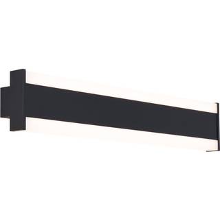 Moderne væglampe sort CCT 60 cm inkl. LED IP54 - Vanya