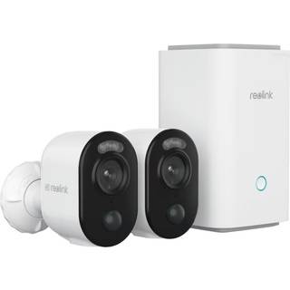 Reolink Home Hub med 2x Argus 3 Ultra 4K-kamera