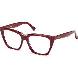 Max Mara MM5188-B Blue-Light Block 069 54 Briller Kvinder Burgunder - Shiny Bordeaux Burgundy - 54mm