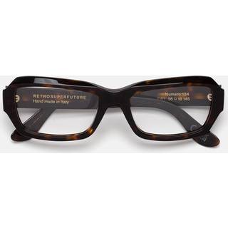 Retrosuperfuture Unisex EW7 Numero 134 3627 Optiske stel Acetat Havana Firkantet