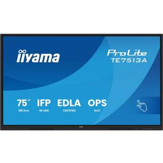 IIYAMA 75" IFP, 3840x2160, IR 40TP,