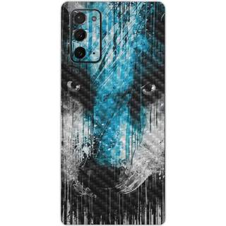 Mightyskins Carbon Fiber Skin til Samsung Galaxy Note 20 5G - Wild Rain | Beskyttende holdbar tekstureret kulfiberfinish | Let at anvende Fjern o