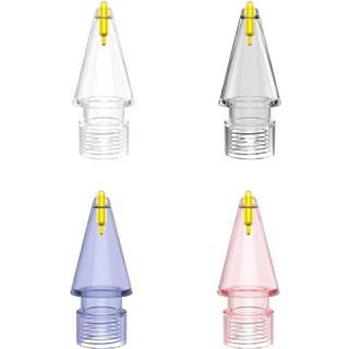4smarts - Universal Udskiftningsspidser - Apple Pencil 1. gen. / 2. gen. / USB-C / Pro / 4smarts Pencil Pro 2 / 3 - 4 stk - Multifarvet