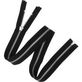 Metall Reißverschluss 5mm - Schwarz