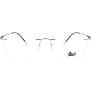 Silhouette Titan Dynamics Contour 5540 7110 55 Briller Mænd Grå - Titanium Grey - 55mm