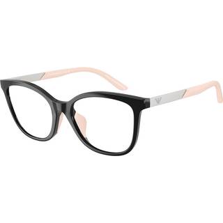 Emporio Armani Børn EK3011U 5017 Optiske stel Injiceret Sort Transparent Sommerfugl Normal