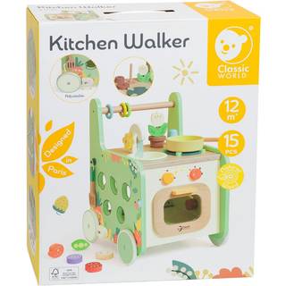 Classic World Køkkenvandrer Green  1-3 Y WoodenToys   1-3 år 1 Y+ Unisex