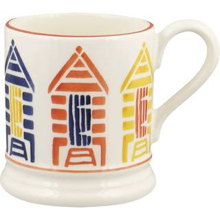 Emma Bridgewater Emma Bridgewater Cream Beach Hut 1/2 Pint Mug