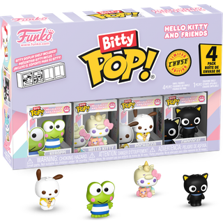 Hello Kitty and Friends Bitty POP! Vinyl Figure 4-Pack Series 2 2 cm