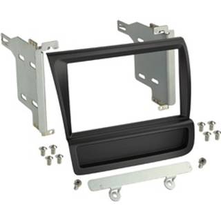 Monteringsramme 2-DIN Audi R8, sort