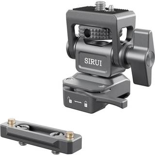 Sirui Camera Monitor Holder med NATO-systemmontering 360 drejning og 180 Tilt Field Monitor Mount til 5 og 7 Monitor NATO Rail inkluderet AM-MTN