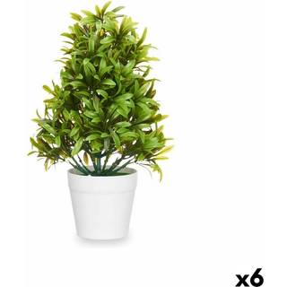 Dekorativ plante Ibergarden Plastik 18 x 35 x 16 cm (6 enheder)