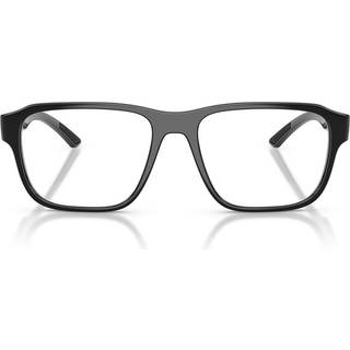 Prada Linea Rossa Mand PS 05RV 1AB1O1 Optiske stel Injiceret Sort Transparent Geometrisk Normal