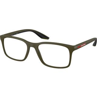 Prada Linea Rossa Mand PS 08RV 15X1O1 Optiske stel Injiceret Grøn Transparent Pillow Normal