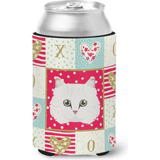 """" Caroline's Treasures CK5103cc Chinchilla Persian Longhair Cat Love kan hugger kolde-bjælke-koozies multicolor """"