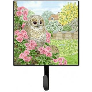 """" Carolines skatte Tawny Owlet af Sarah Adams Leash eller Key Holder ASAD0697SH4 Lille multikolor """"