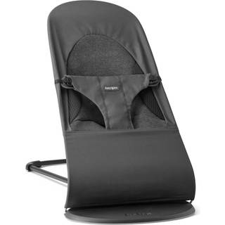 BabyBjörn Balance Soft Skråstol Woven/Jersey, Mørkegrå