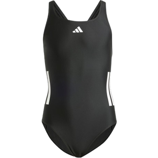 3-Stripes C-Back Kids badedragt - Black / White - 140