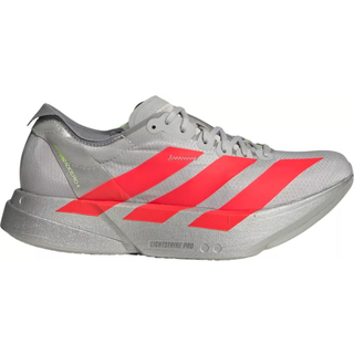 Adizero Adios Pro 4 sko - Grey Two / Lucid Red / Grey - 37 1/3