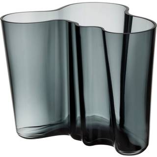 Iittala Alvar Aalto vase mørkegrå 160 mm