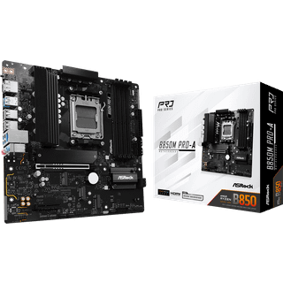 ASRock B850M Pro-A Bundkort - AMD B850 - AMD AM5 socket - DDR5 RAM - Micro-ATX