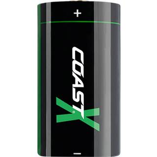 Coast CR123 3V USB-C genopladeligt batteri 1100mAh / 2700mWh (4 stk.)