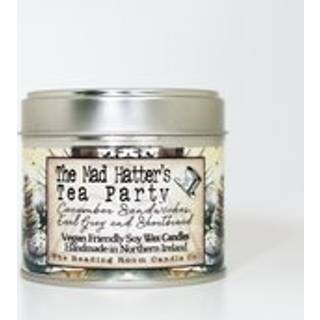 Mad Hatter's Tea Party- Scented Soy Candle- Cucumber Sandwiches, Earl Grey Tea and Shortbread